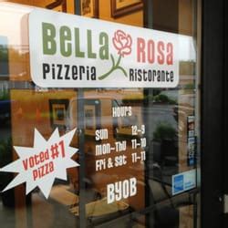 restaurant pizzeria bella rosa|bella rosa pizza monroe ct.